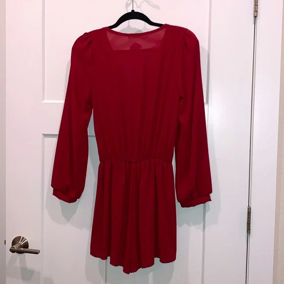 NWT HI-BEAM Burgundy Romper Small - Picture 4 of 14